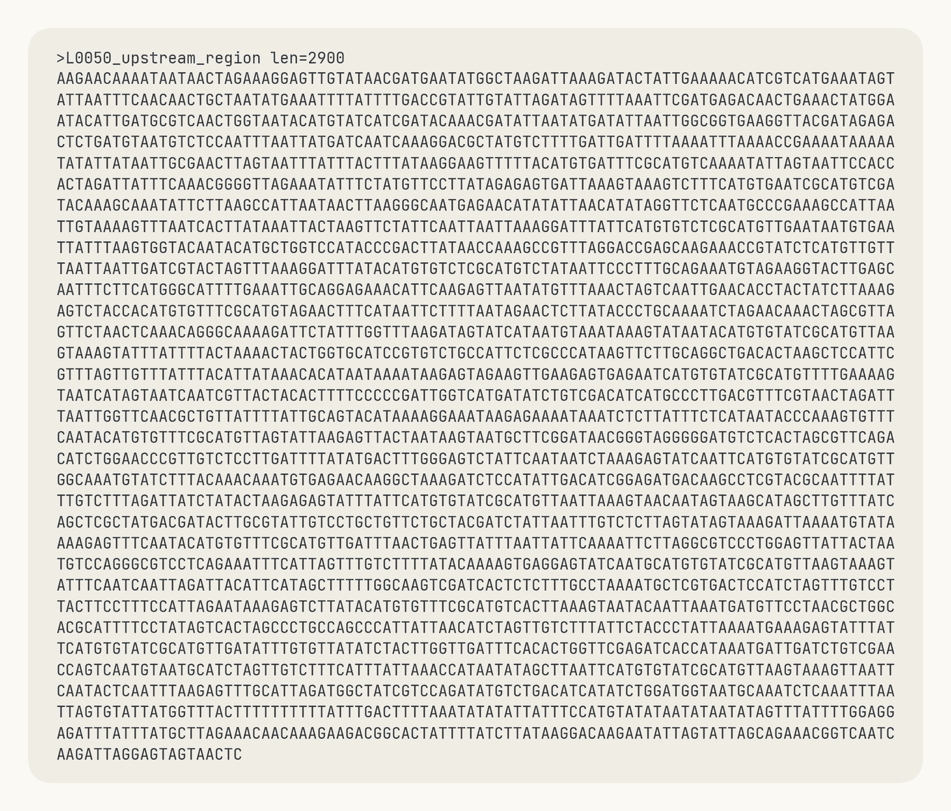 A graphic of Claude identifying patterns in DNA