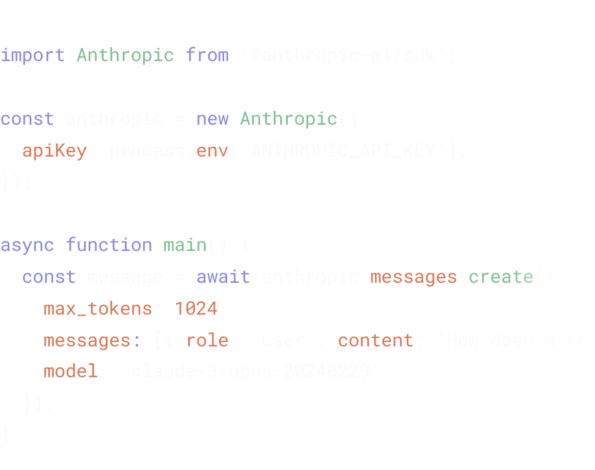 Claude API illustration